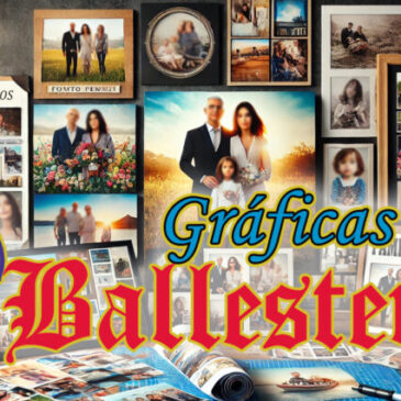 Regala recuerdos inolvidables: Montajes familiares y personales de alta calidad en Gráficas Dito Ballesteros